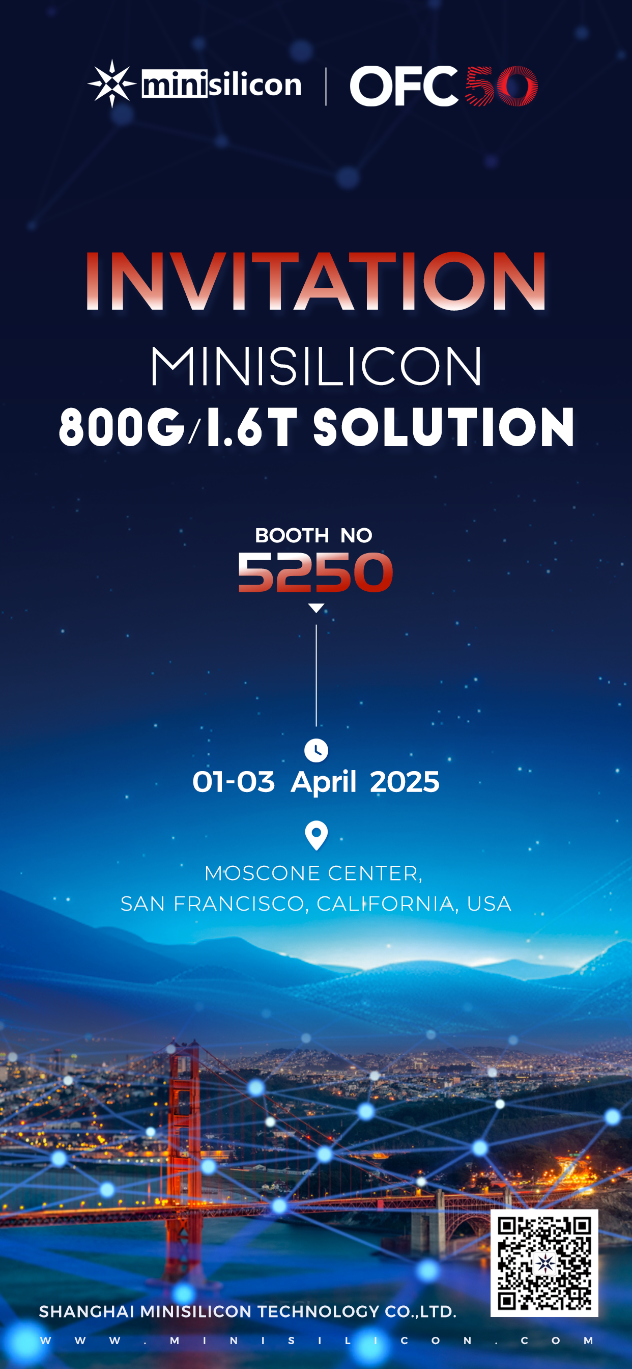 OD电竞科技邀请您共赴旧金山OFC盛会-展位5250